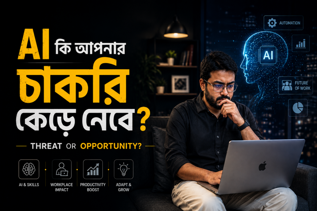 আর্টিফিশিয়াল ইন্টালিজেন্সঃ ভবিষ্যত কর্মসংস্থানের জন্য আশীর্বাদ না অভিশাপ